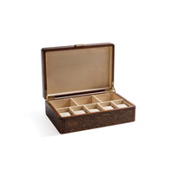Zodax Linea Madrona Burl Veneer Jewelry Box