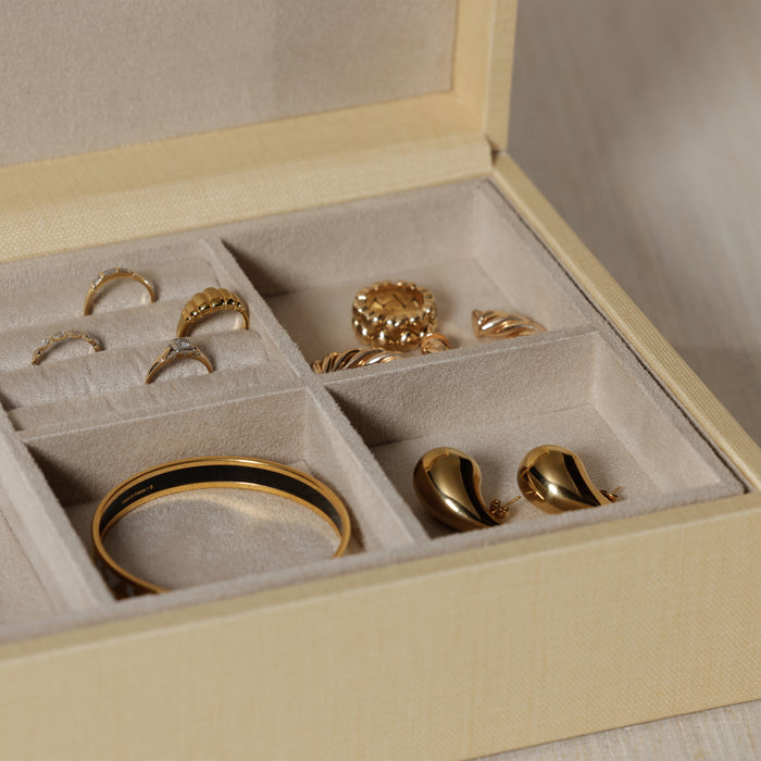 Zodax Linea Raffia Jewelry Box