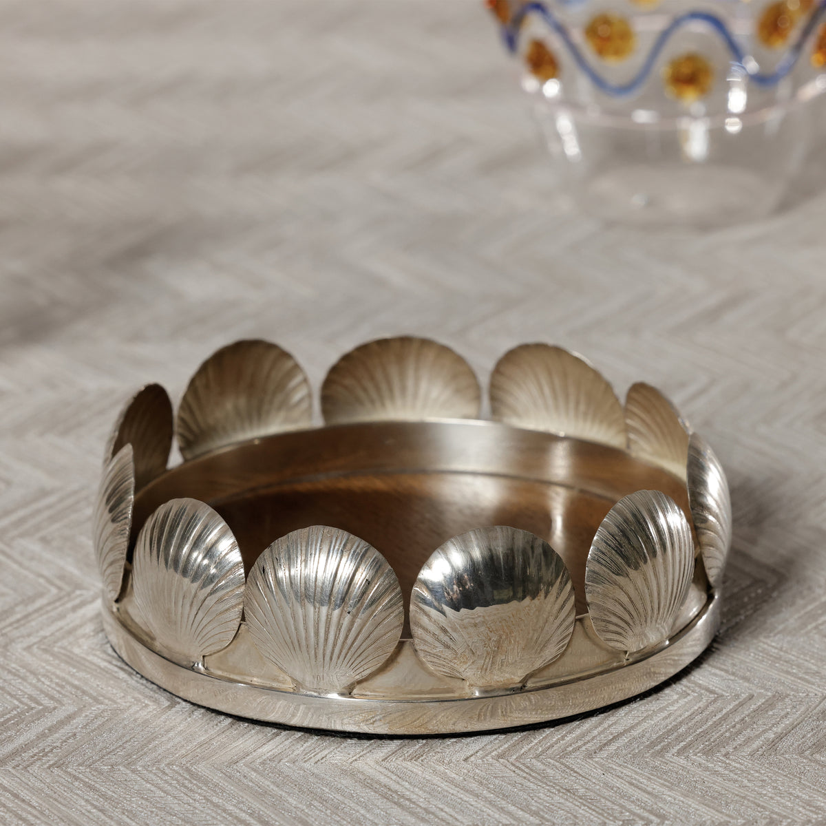 Zodax Sur-Mer Shell Design Wine Coaster