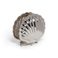 Zodax Cap Ferrat Fan Shell Napkin Holder - Nickel