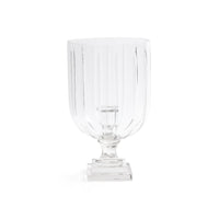 Zodax Maison de Verre Straight Cut Glass Hurricane Taper Holder