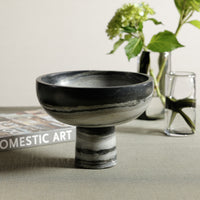 Zodax Footed Marble Bowl