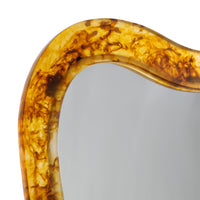 Zodax Marrakesh Amber Resin Wall Mirror