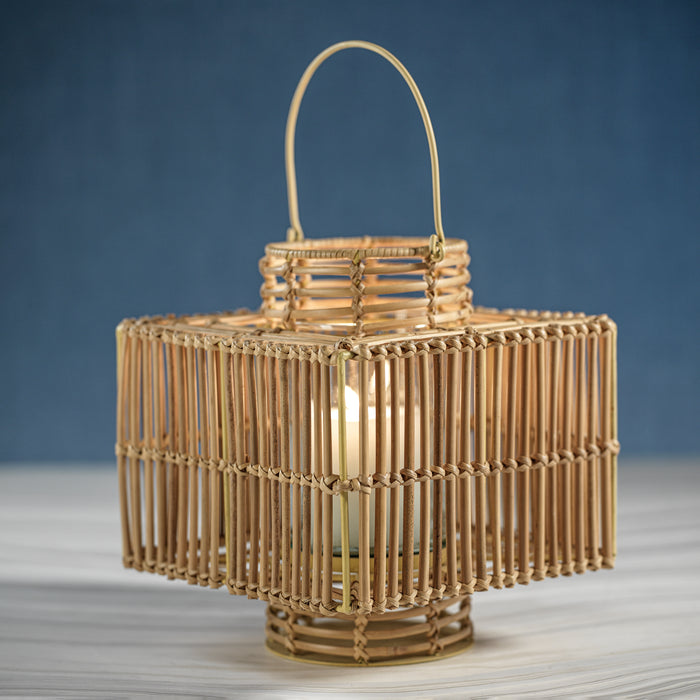 Zodax Bandar Bamboo Decorative Lantern
