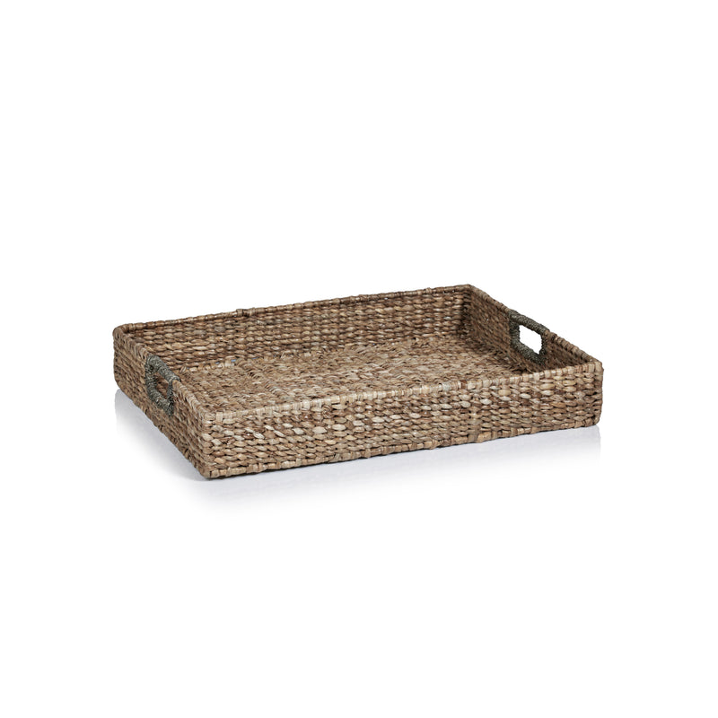 Zodax Mercela Seagrass Serving Trays, Set of 2