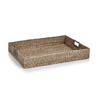 Zodax Mercela Seagrass Serving Trays, Set of 2