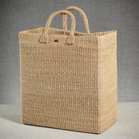Zodax Lucena Abaca Basket/Hamper, Rectangle
