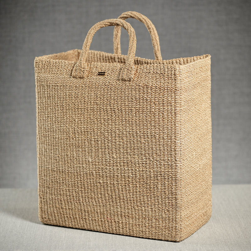 Zodax Lucena Abaca Basket/Hamper, Rectangle