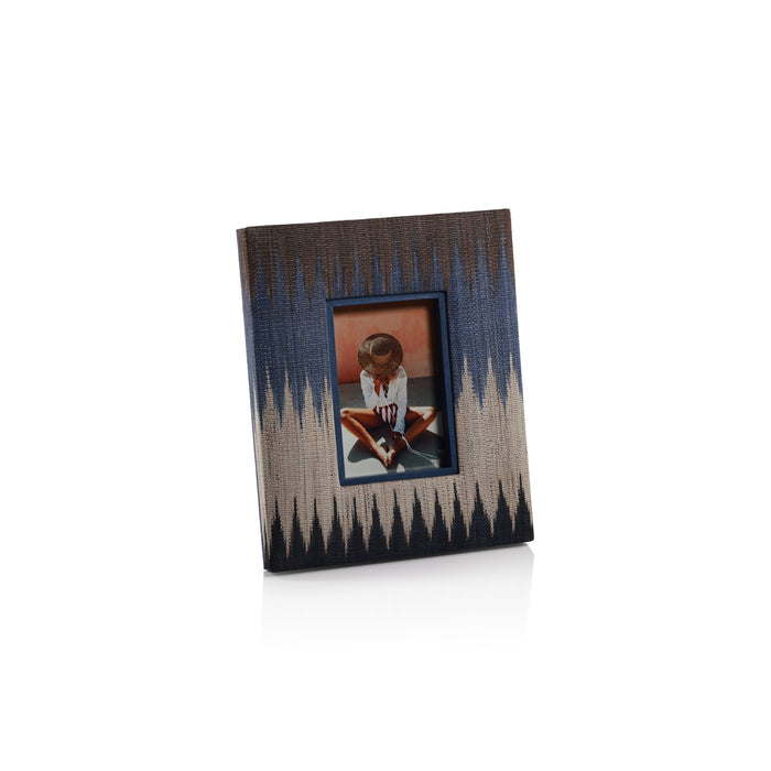 Zodax Isador Abaca Hand Made Photo Frame, 4" x 6"