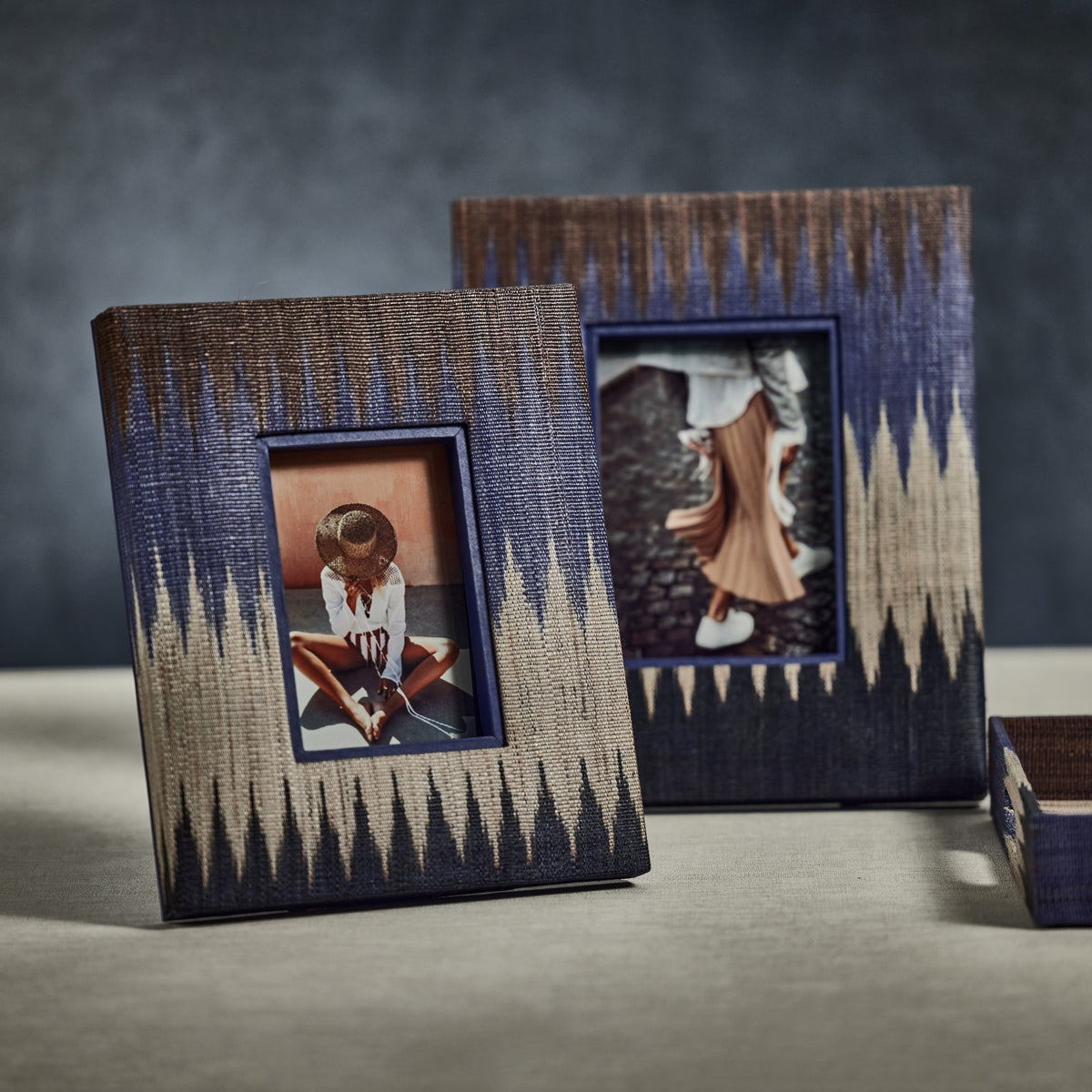 Zodax Isador Abaca Hand Made Photo Frame, 5" x 7"