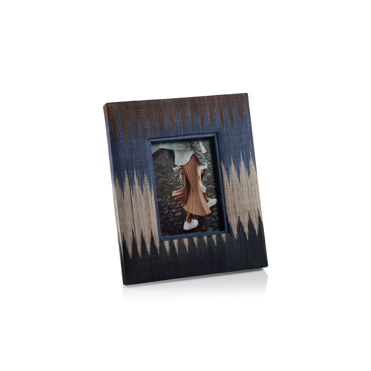 Zodax Isador Abaca Hand Made Photo Frame, 5" x 7"