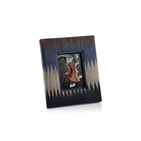 Zodax Isador Abaca Hand Made Photo Frame, 5" x 7"