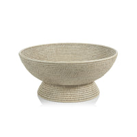 Zodax Surbiton Large Rattan Footed Bowl