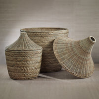 Zodax Zadar Rattan Baskets, Set of 2