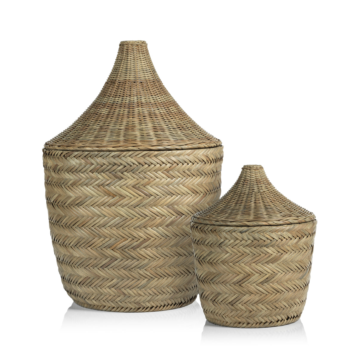 Zodax Zadar Rattan Baskets, Set of 2