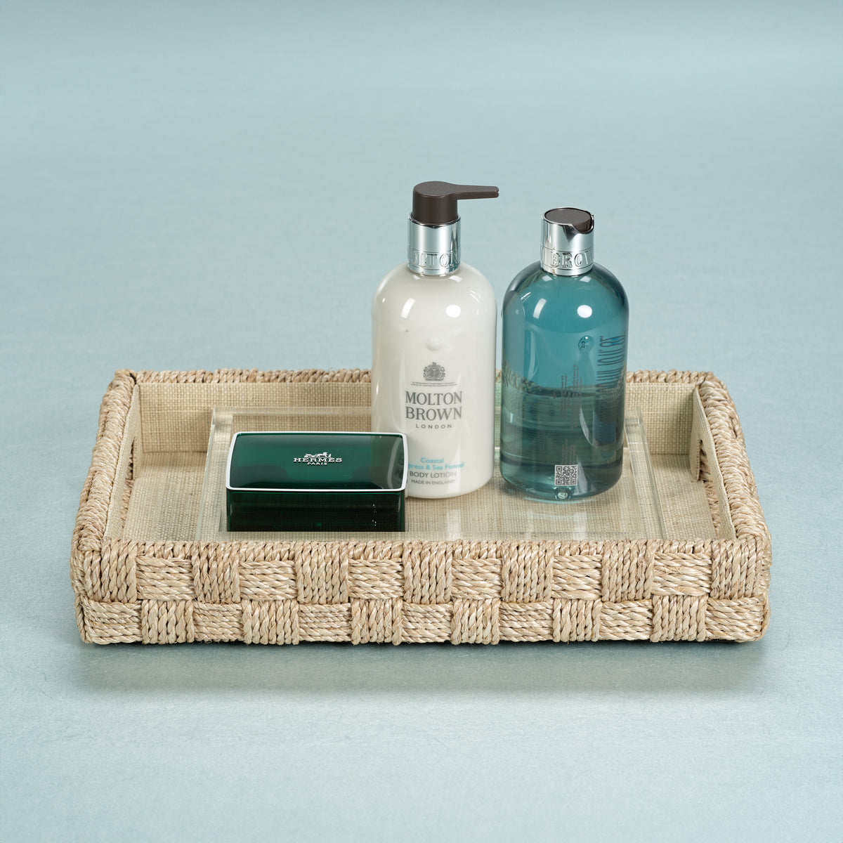 Zodax Faenza Abaca Rope Serving Tray, Small