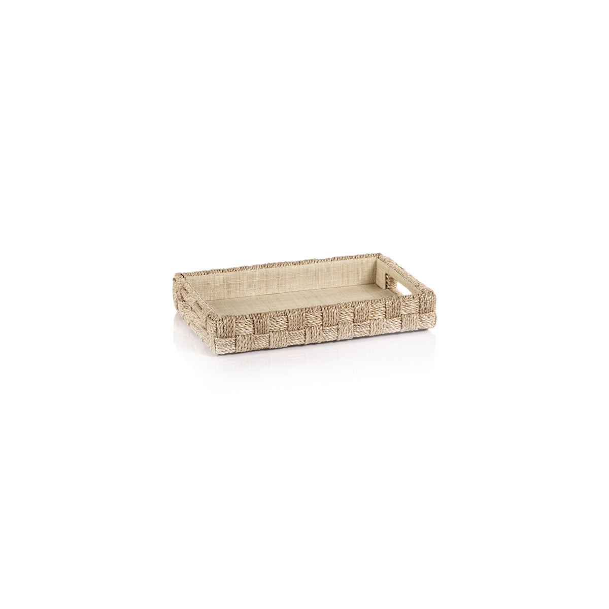 Zodax Faenza Abaca Rope Serving Tray, Small