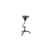 Zodax Brunel Twig Design Wrought Iron Candleholder, 8"
