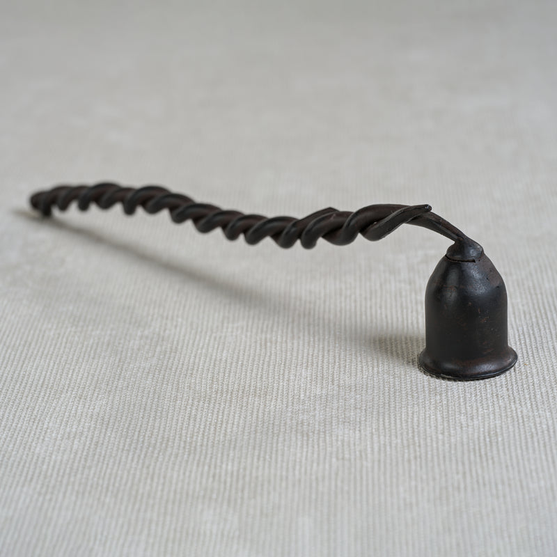Zodax Brunel Twisted Wrought Iron Candle Snuffer
