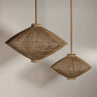 Zodax Buri Diamond Weave Pendant Light Shade, Small