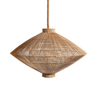 Zodax Buri Diamond Weave Pendant Light Shade, Large