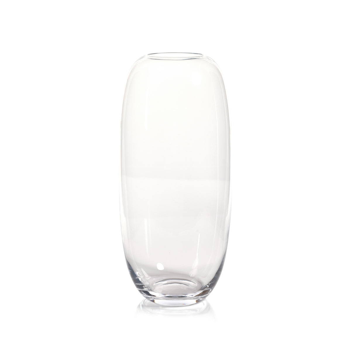 Zodax Garrison 19.75" Tall  Blown Glass Vase