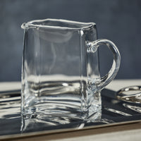 Zodax Reginald Blown Glass Scissor Cut Pitcher