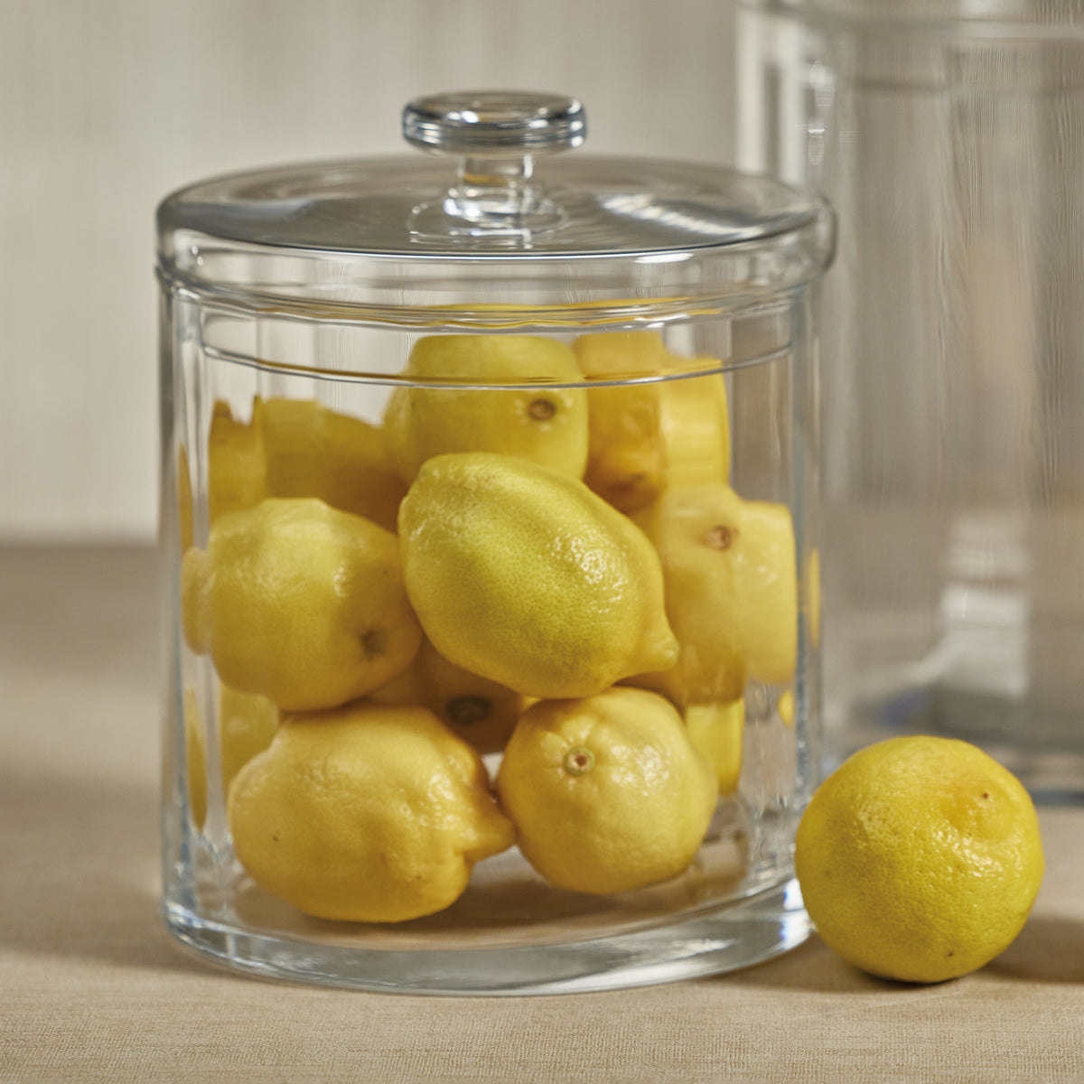 Zodax Blendon Optic Glass Bonbonniere, Small