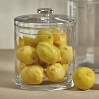 Zodax Blendon Optic Glass Bonbonniere, Small