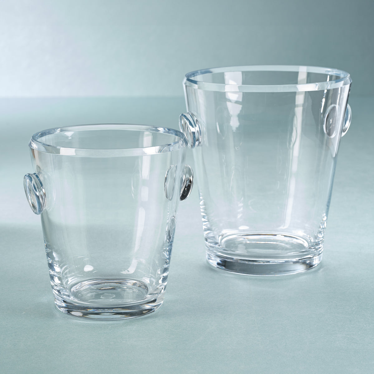 Zodax Ermont Beveled Glass Ice Bucket / Cooler, Small