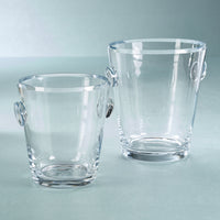 Zodax Ermont Beveled Glass Ice Bucket / Cooler, Small