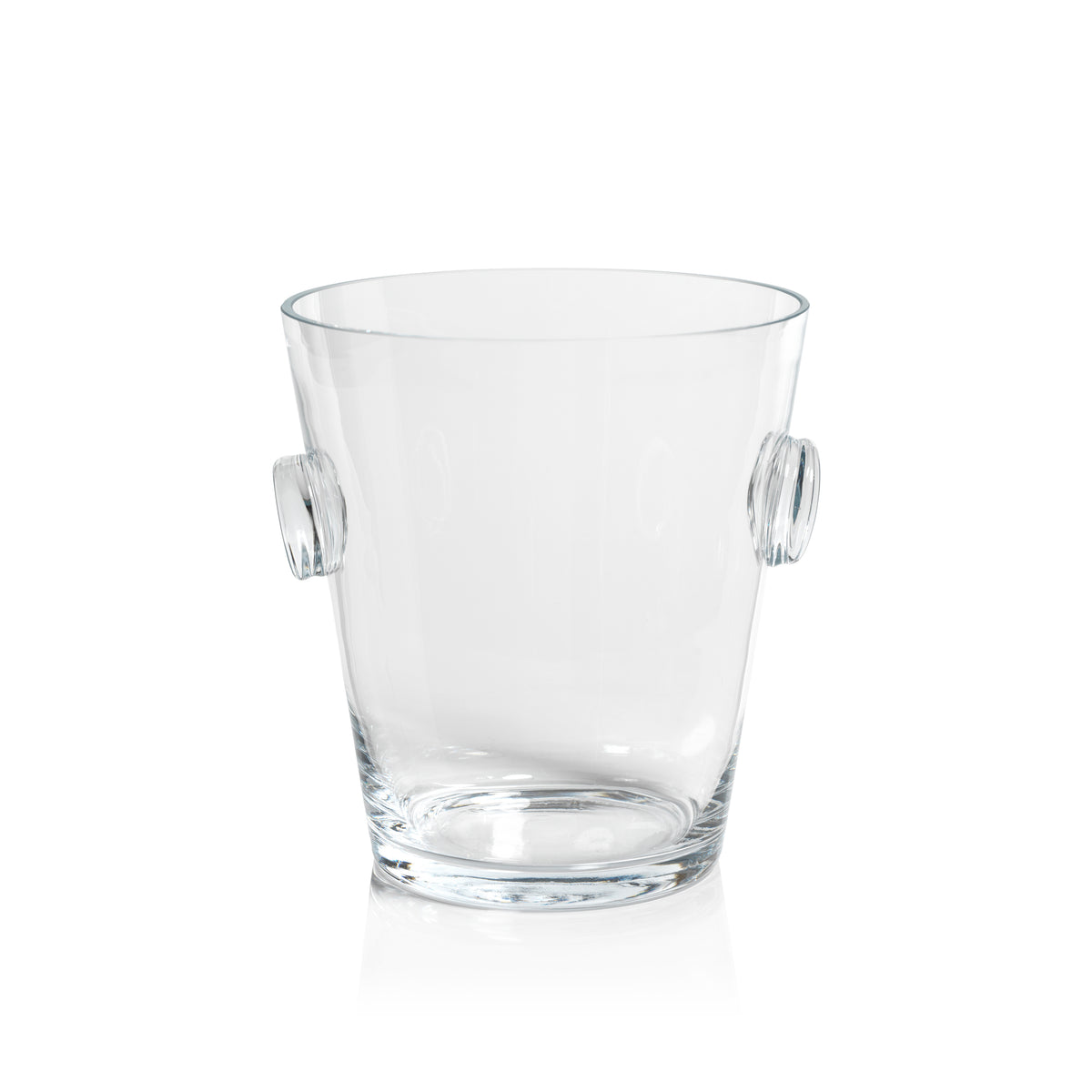 Zodax Ermont Beveled Glass Ice Bucket / Cooler, Small