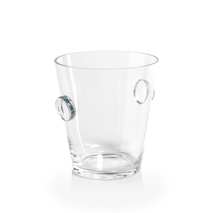 Zodax Ermont Beveled Glass Ice Bucket / Cooler, Small