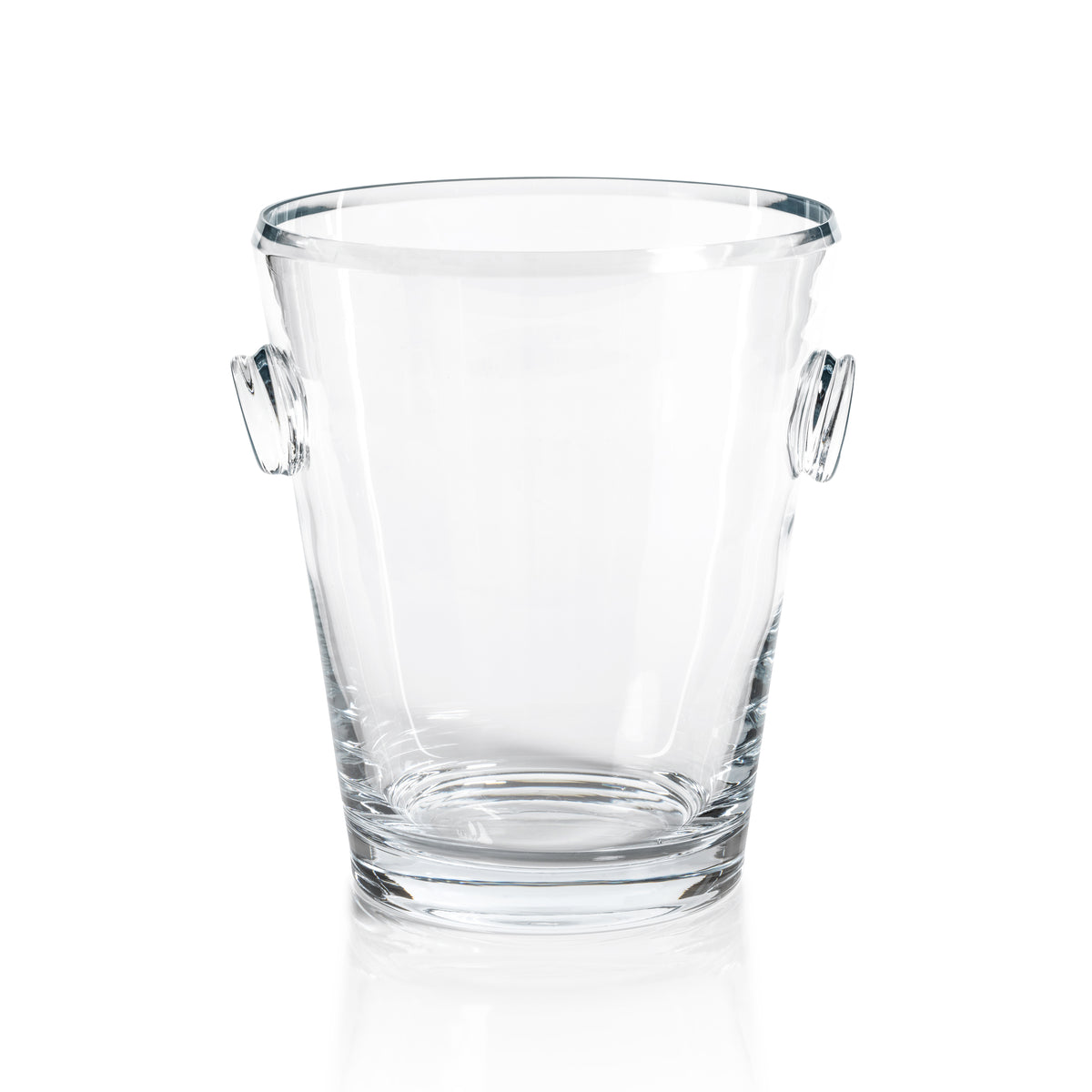 Zodax Ermont Beveled Glass Ice Bucket / Cooler, Large