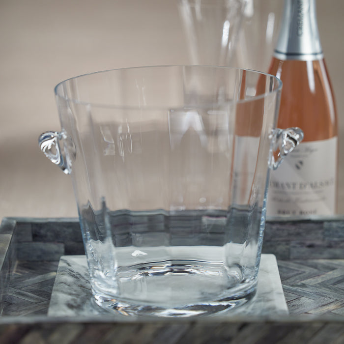 Zodax Azrou Optic Glass Ice Bucket / Cooler