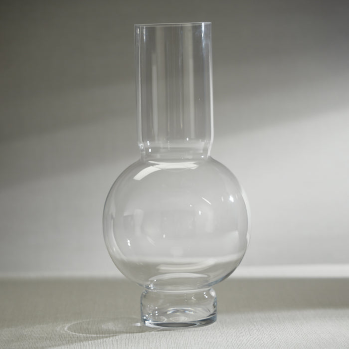 Zodax Chaumont Glass Vase, Clear