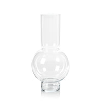 Zodax Chaumont Glass Vase, Clear