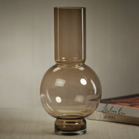 Zodax Chaumont Glass Vase, Taupe