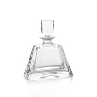 Zodax Beddington Crystal Glass Decanter, 6.75" x 8.25"