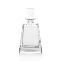 Zodax Beddington Crystal Glass Decanter, 5" x 10.5"