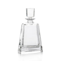 Zodax Beddington Crystal Glass Decanter, 5" x 10.5"