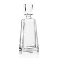 Zodax Beddington Crystal Glass Decanter, 4.25" x 11.75"