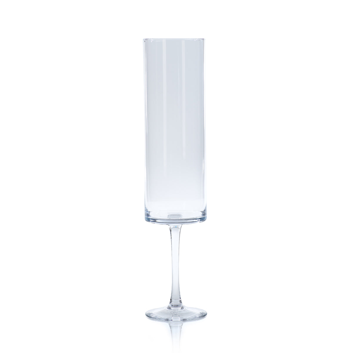 Zodax Belicia 23.75" Tall Glass Pedestal Hurricane
