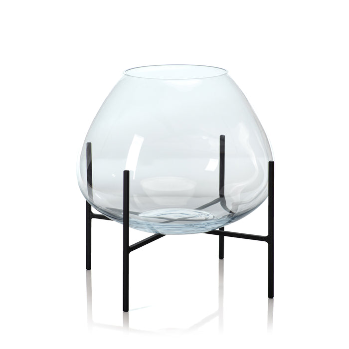 Zodax Bali Terrarium Blown Glass on Stand