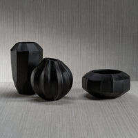 Zodax Satori Faceted Mango Wood Vase, Tall