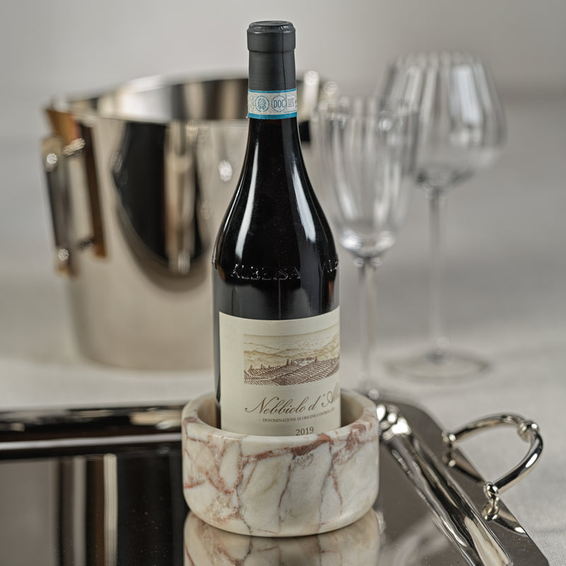 Zodax Rezi Matt Marble Wine Coaster/Bowl