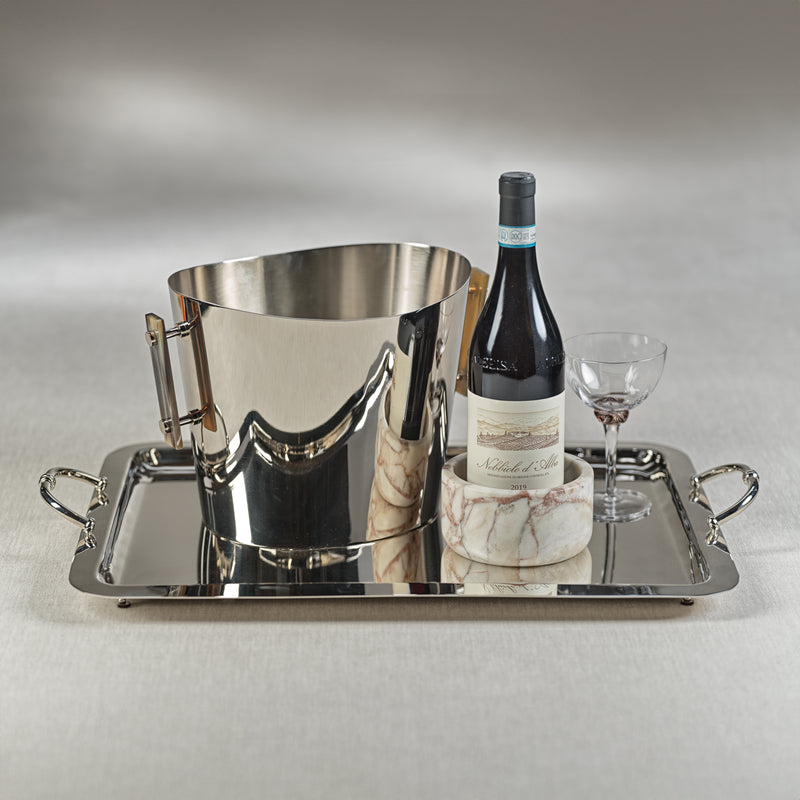 Zodax Rezi Matt Marble Wine Coaster/Bowl