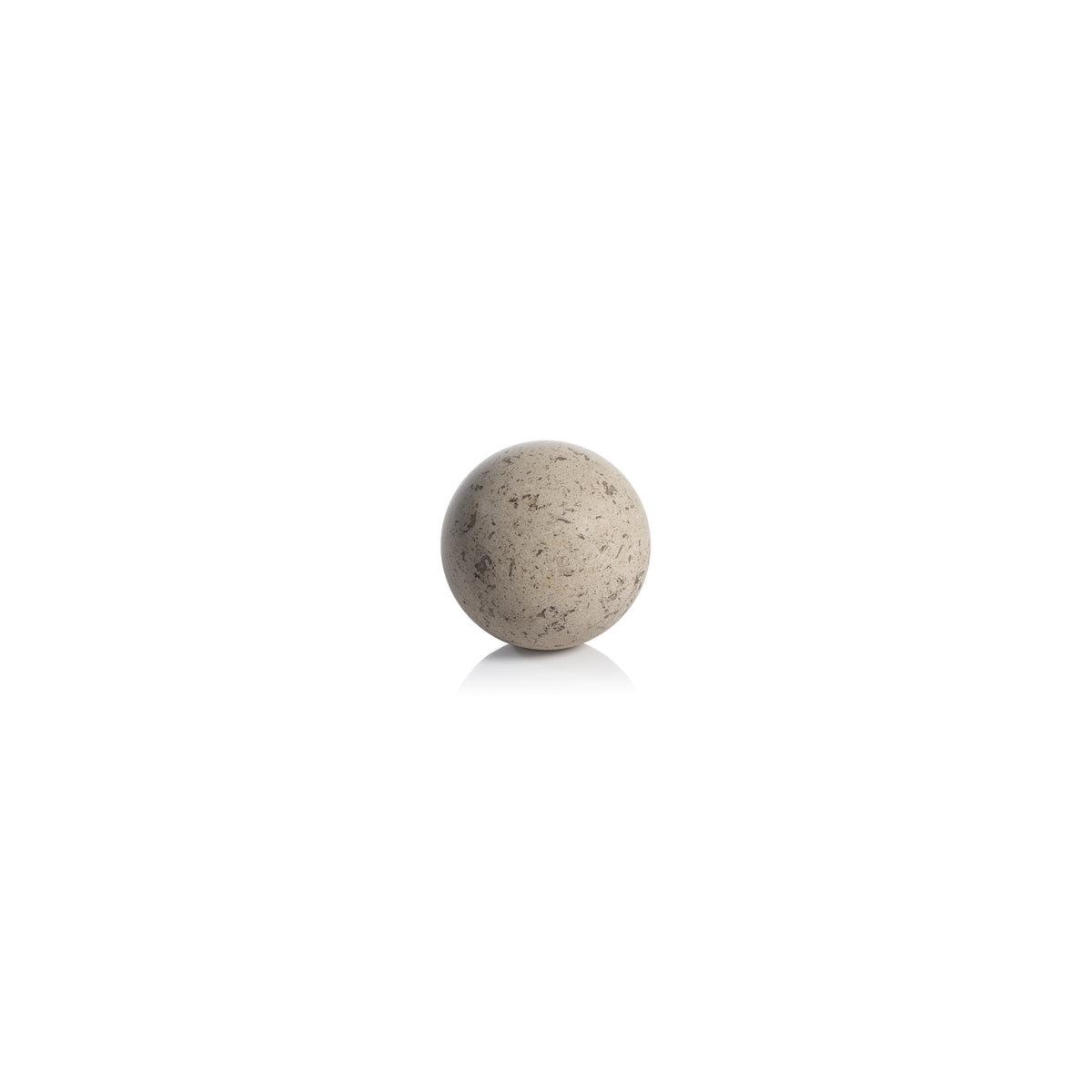 Zodax Foru Travertine Stone Fill Ball, Small