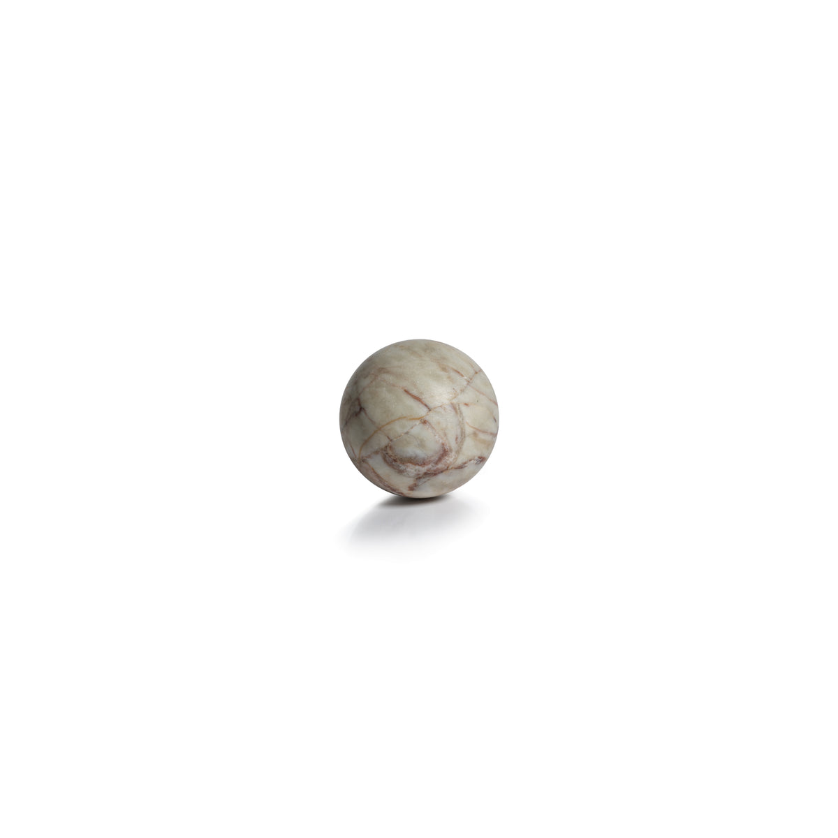 Zodax Rezi Matt Marble Fill Ball, Small