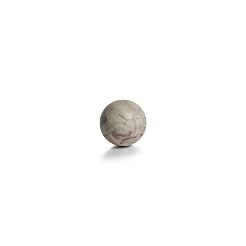 Zodax Rezi Matt Marble Fill Ball, Small